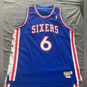 Jersey Sixers Erving #6 Size XLT